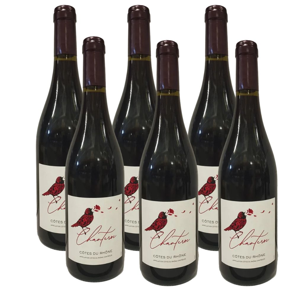 Chanteroc Cotes Du Rhone 2024 - 6 pulloa