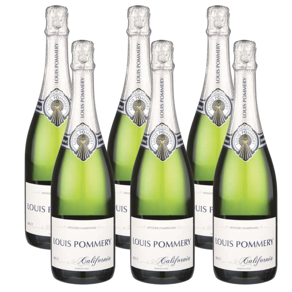 Louis Pommery California Brut - 6 pulloa