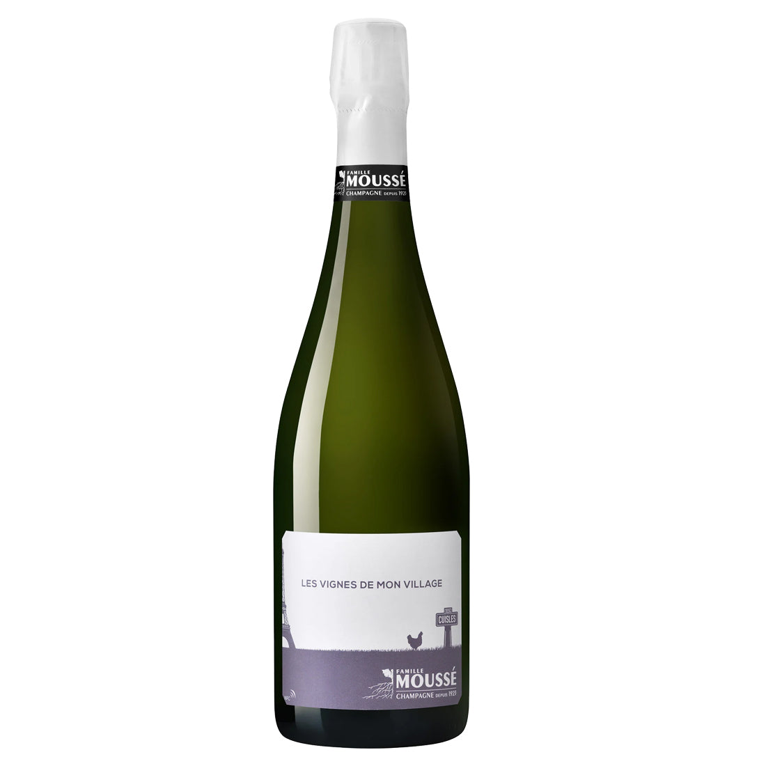 Famille Moussé Les Vignes de Mon Village Champagne Brut Nature