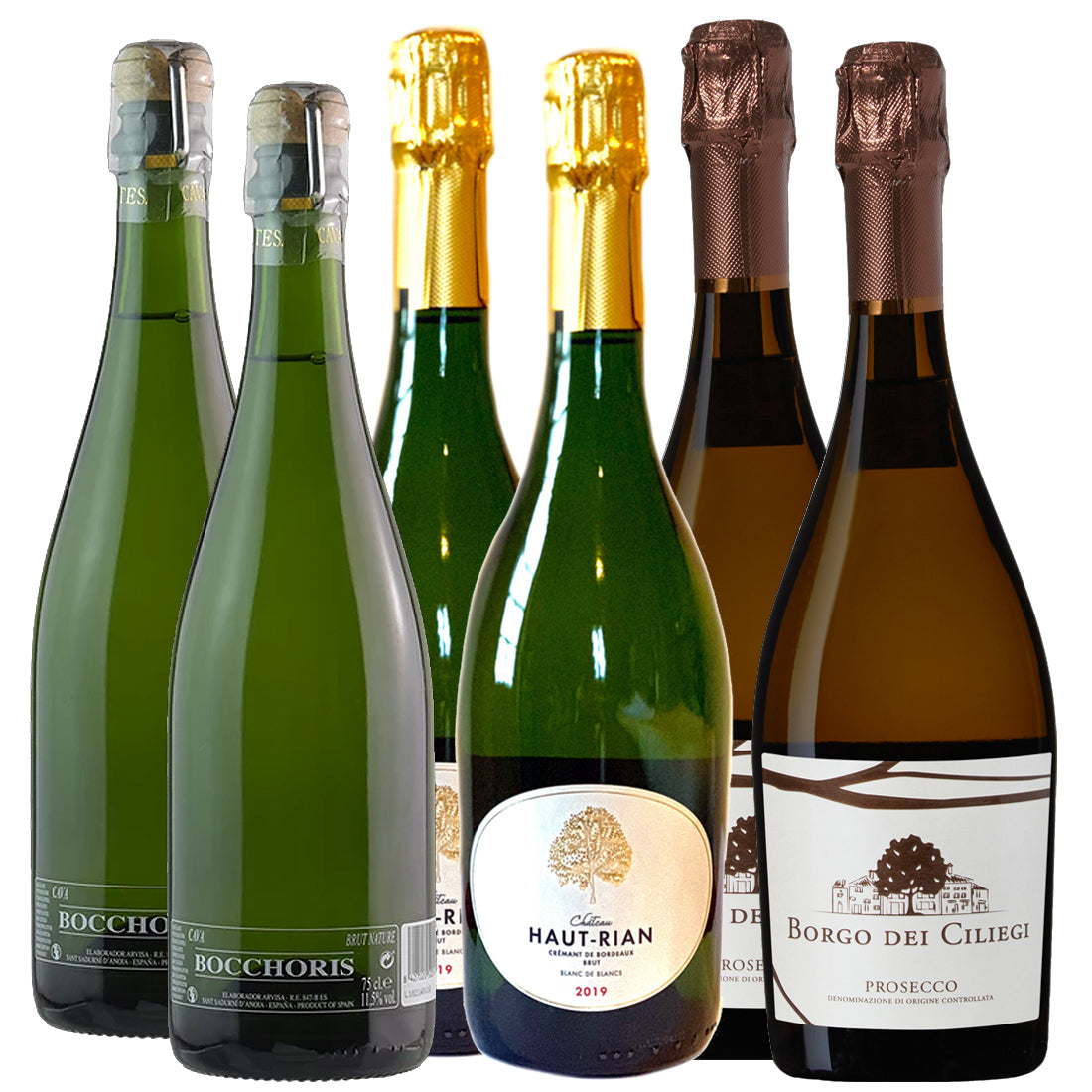 Klassiset kuohuvat -maistelulaatikko