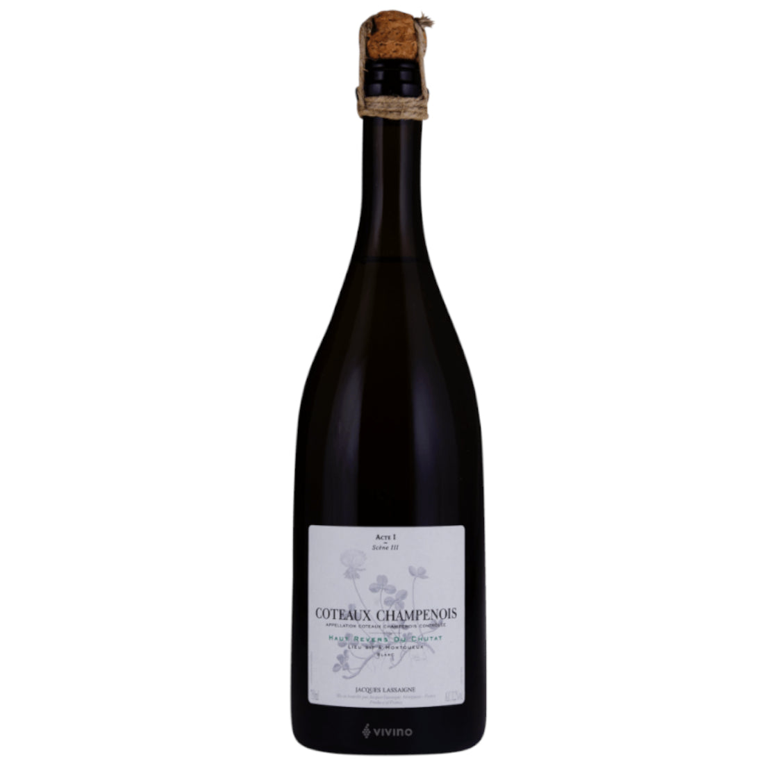 Jacques Lassaigne Haut Revers du Chutat Coteaux Champenois Blanc 2019