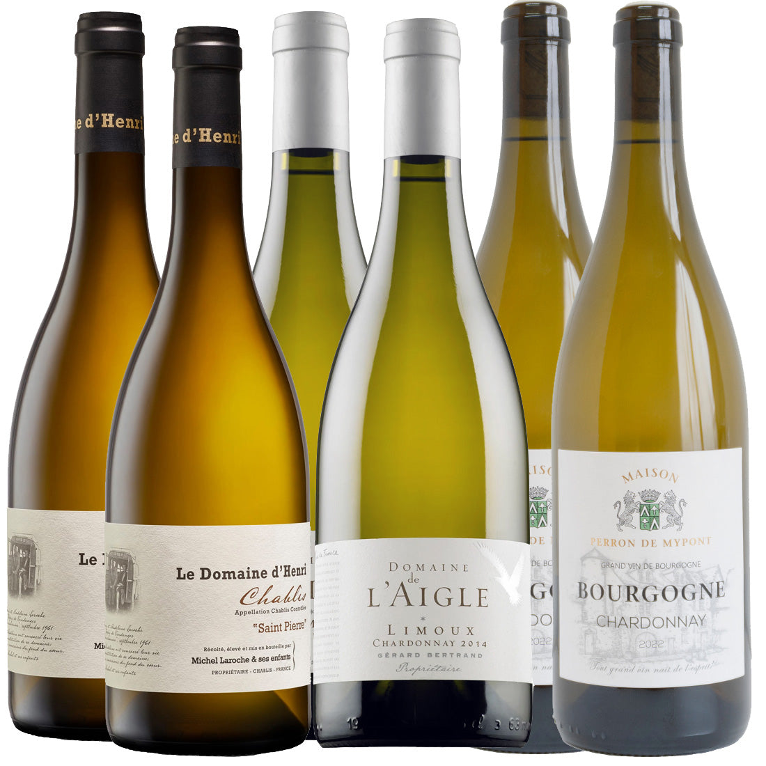 Ranskalainen Chardonnay -maistelulaatikko