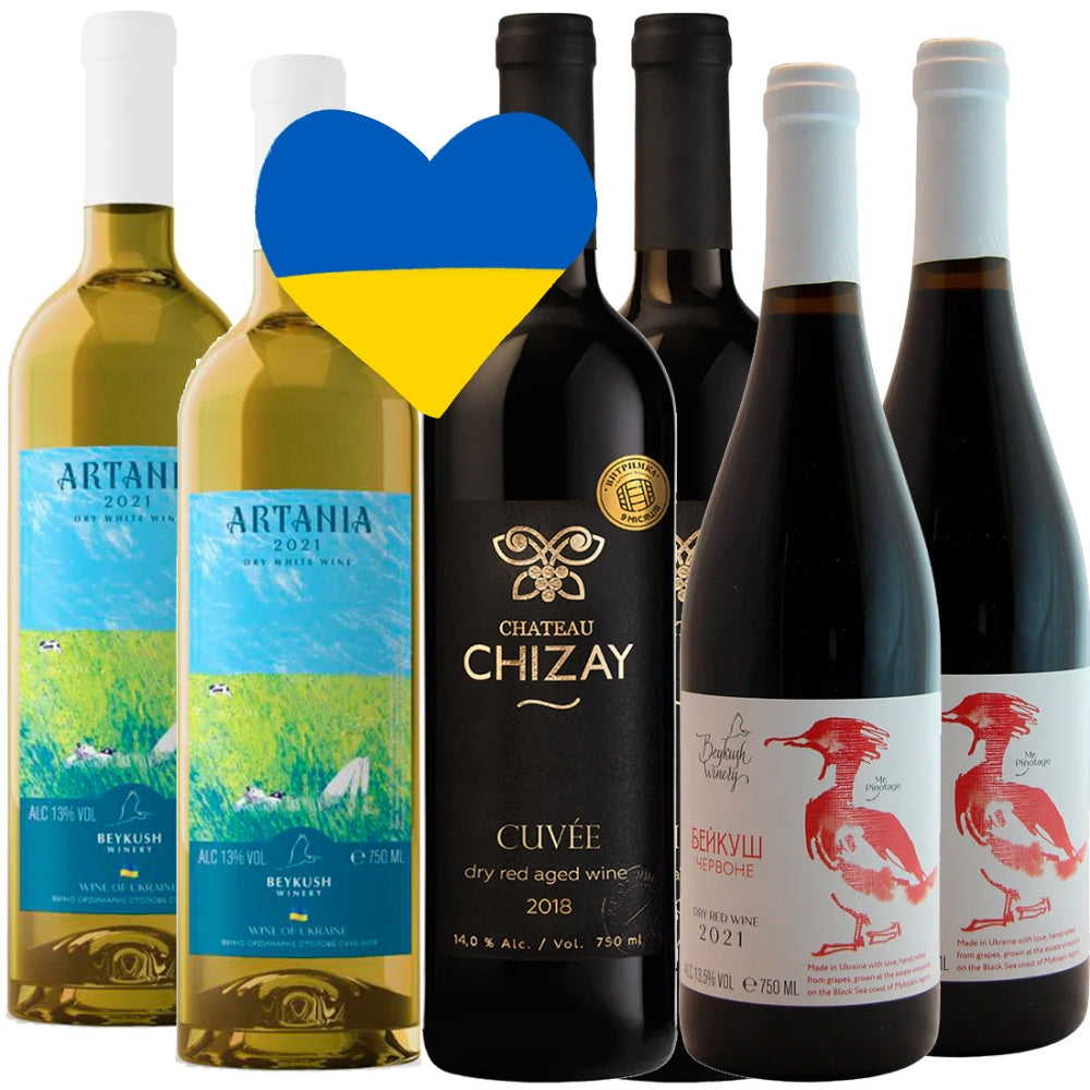 Viinikellari.com X Ukraina -maistelulaatikko